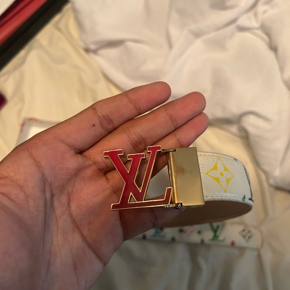 Authentic Louis Vuitton Women Multicolor Belt - Picture 2 of 7